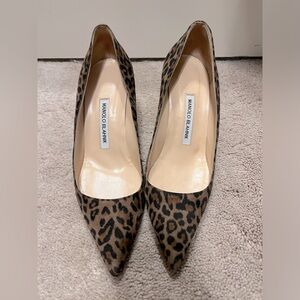 Leopard Manolo Blahnik